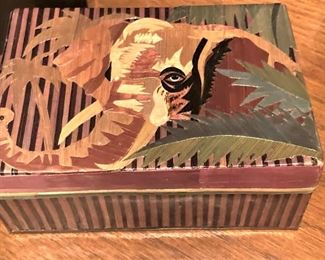 Hand-painted box 