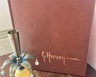 Book on G. Harvey (G. Harvey, born Gerald Harvey Jones, was an American traditionalist artist whose career spanned five decades with a wide range of collectors, from Lyndon B. Johnson, to Margaret Thatcher, and Texas Governor John Connally.)
