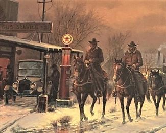 Notice the Texaco tank