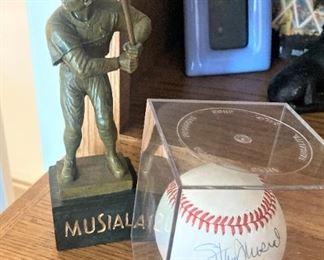 "Stan the Man" Musial signed baseball