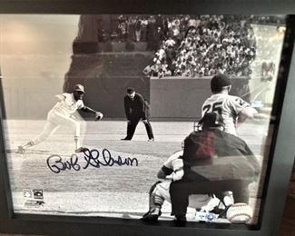 Bob Gibson autograph