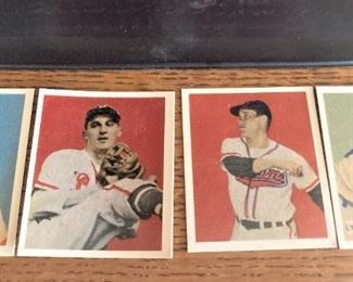 Vintage baseball cards