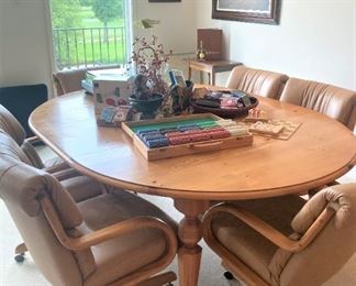 Dining or game table for 6