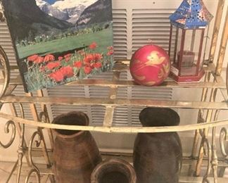 Handsome wooden containers