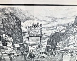 Framed art of New York