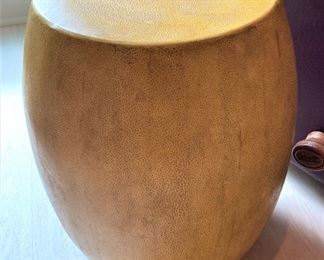 Shark skin garden stool by Matahari