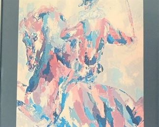 LeRoy Neiman art - 1971