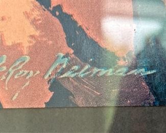 LeRoy Neiman art - 1971