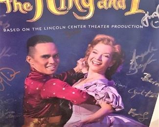 Signed "The King and I" signed program