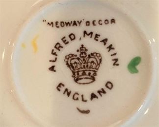 Alfred Meakin cup and saucer from England