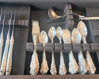 Grande Baroque (by Wallace) sterling silverware