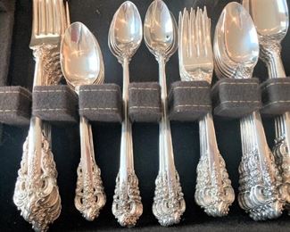 Grande Baroque (by Wallace) sterling silverware