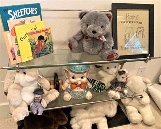 Children's toys and books