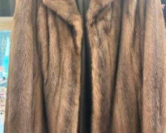 Mink fur jacket