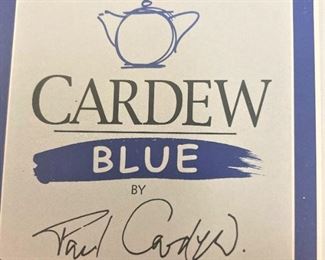 Cardew Blue ornaments by Paul Cardew
