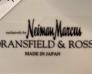 Butterfly plates - made exclusively for Neiman Marcus