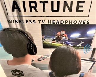 Sharper Image wireless TV headphones