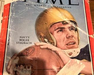 TIME - Navy's Roger Staubach - Oct. 18, 1963