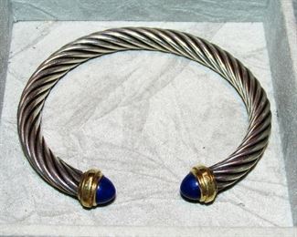 Stunning David Yurman sterling cable bracelet