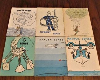 Vintage 1940s & 1950s Navy educational soldier pamphlets