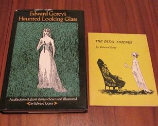 Vintage Edward Gorey books