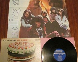 Rolling Stones "Let It Bleed" with poster!