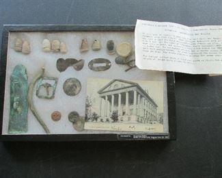 Civil War relic collection