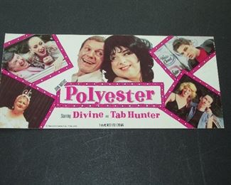 Original Polyester "Odorama" scratch n' sniff movie card