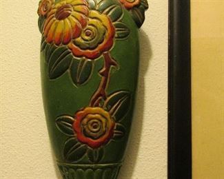 Weller pocket wall vase