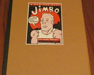Rare Gary Panter "Jimbo" comic