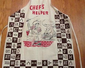 Fun vintage aprons