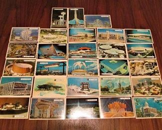 1964-1965 NYC World's Fair postcards