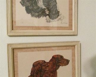 Paul Wood dog prints