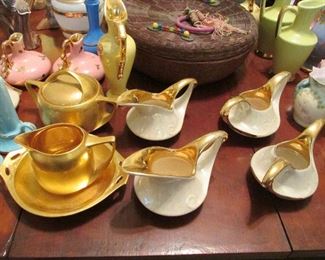 Mid-century cream & sugar sets