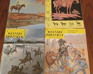 Vintage Western Horseman magazines