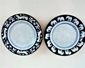 Dedham museum reproduction plates