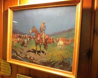 Norm Saunders "Night Hawk" print