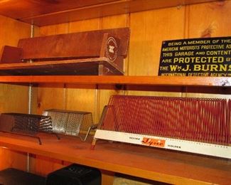 Vintage record holders