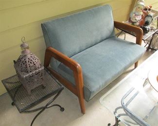 Mid-century Conant Ball love seat