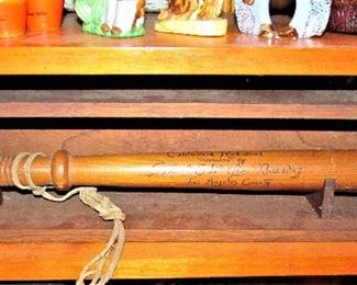 1930s L.A. Sherrif Biscailuz billy club