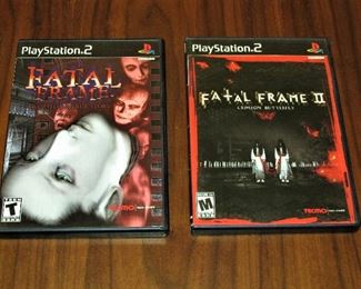PS2 Fatal Frame 1 & 2