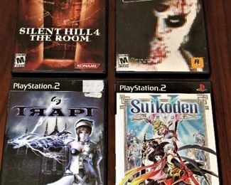 PS2 Silent Hill The Room, Trapt, Manhunt & Suikoden V