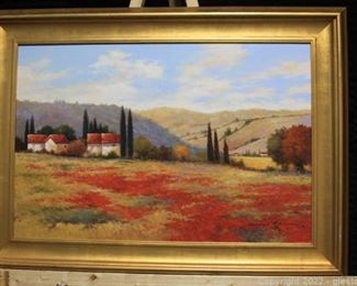 Beautiful Countryside Framed