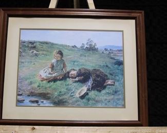 Spring Meadow Framed Print