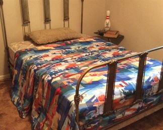 Quilt craft vintage bedspread