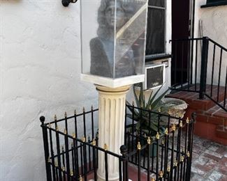 Jim Morrison Bust Purchased to Honor him. Shipped from unknown artist in Europe