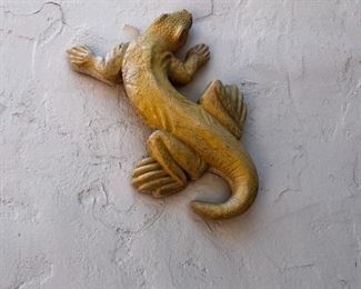 Staging Wall Item Lizard, for replication on Jim Morrisons Home. IE Lizard king