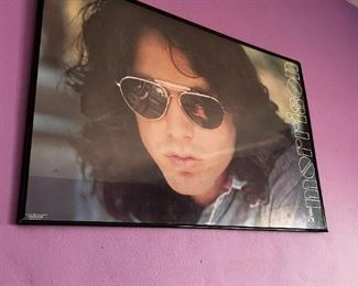 Real Vintage Poster, to stage in Jim's Actual Room, Jim with Glasses