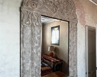 Wall décor mirror, staging from his room