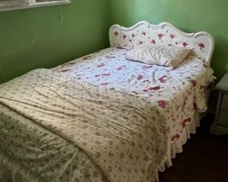 White/Pink bedroom set in Rob Room, from Rob Room, used for staging